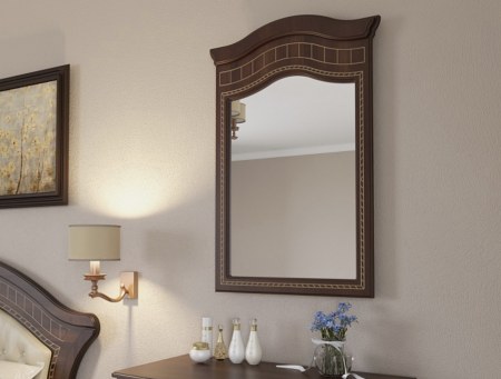 Спальный Гарнитур Диана Орех Экко/Патина Золото