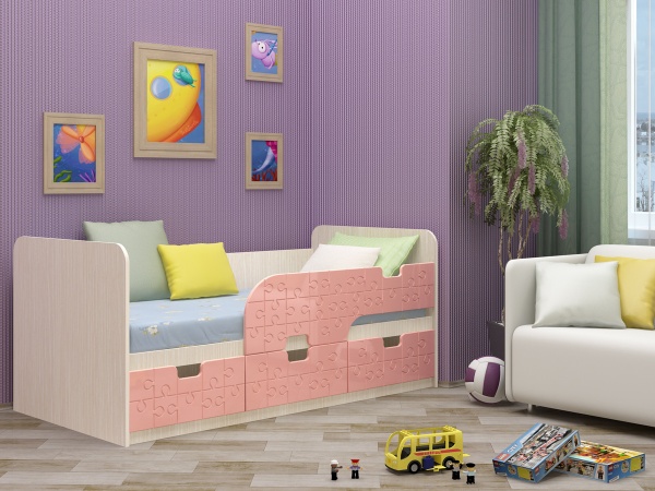 Детская Кровать Юнга-9 /Разные Цвета