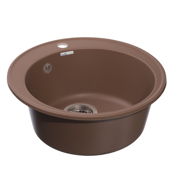 Мойка QUARZ 08, терракот