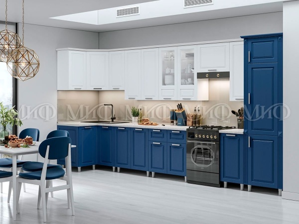 Кухонный Гарнитур Угловой Кармен  МДФ 1000  х 4200 мм /Разные Цвета