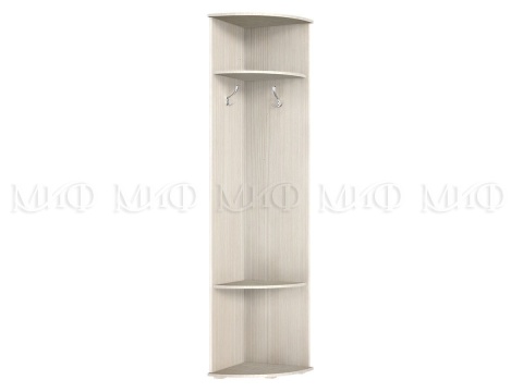 Терминал с Вешалками Бостон Сандал Светлый (Ш-470 мм x В-2120 мм x Г-470 мм)