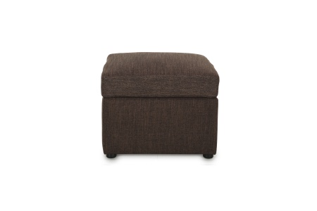 Пуф Квин рогожка коричневая