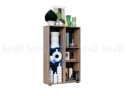 Шкаф Стекло Ницца NEW исп.2  (Ш-800 x В-1300 x Г-346 мм) 