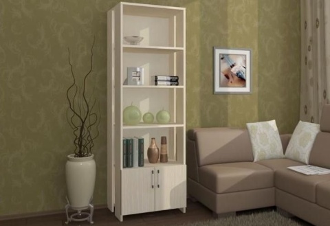 Стеллаж для Книг №35/Разные Цвета